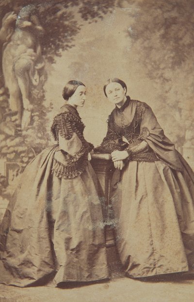 Countess Isabella Dzialynska and Princess Marie Czartoryska by Meyer and Pierson
